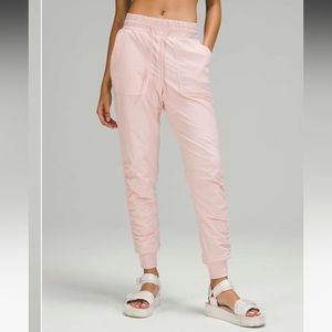 Lululemon Beyond the Studio Jogger in Pink Mist, Size 6